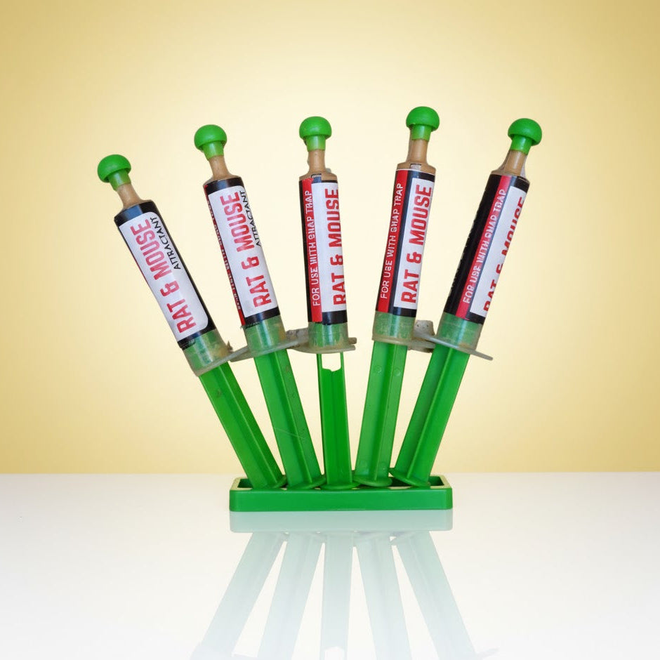 مجموعة 5 سرنجات من جاذب الفئران الاحترافي