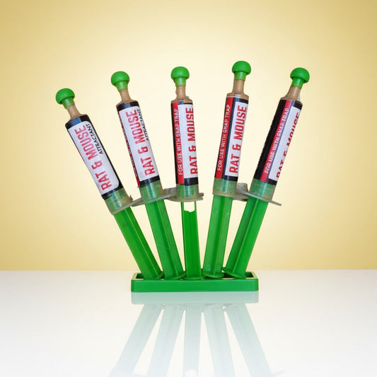 مجموعة 5 سرنجات من جاذب الفئران الاحترافي