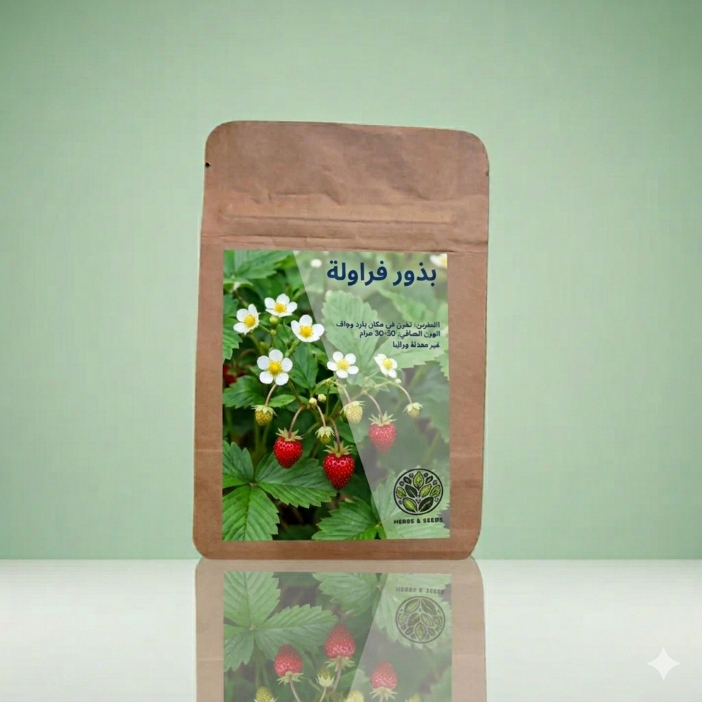 بذور فراولة